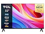 TCL 32SF540 - 32 Zoll FHD Smart Fernseher - HDR & HLG-Dolby Audio-DTS Virtual X /DTS-HD-Metall Randlos-Dual-Band...